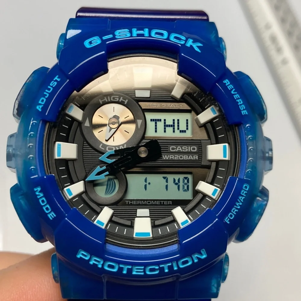 Casio G-Shock GAX-100MSA, new battery, light works, great condition